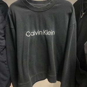 Calvin Klein Black oversized Sweater